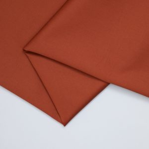 Gabardine twill Stretch de coton Bio – Terracota