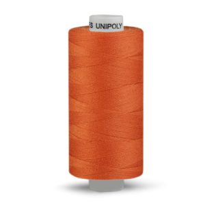 Fil polyester 500m – Orange brûlée