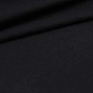 Jersey fin Bio Uni noir