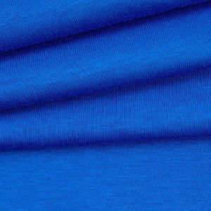 Jersey fin Bio Uni bleu roi