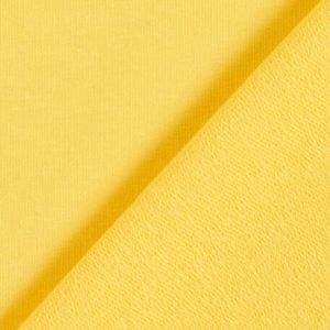 French Terry bio Uni Jaune