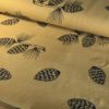 jersey coton bio moutarde