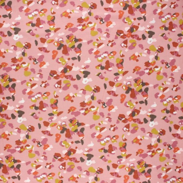 -jersey-modal-fluide-confettis fond rose corail