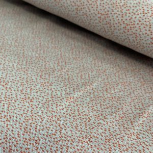 Jersey jacquard Bio Dotties orange