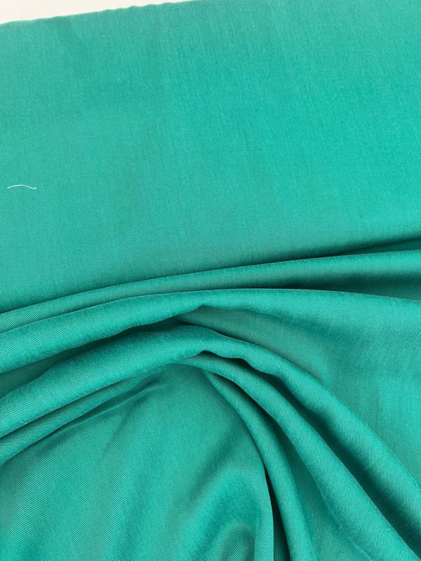 Twill de Tencel moyen vert prairie