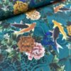 Voile Bio qualité supérieure motif Akiko