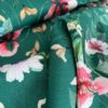 Eco vero floral fond vert
