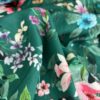 Eco vero floral fond vert