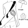 Plaid nomade multi-usages