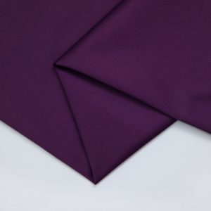 Gabardine twill Stretch de coton Bio – Violet