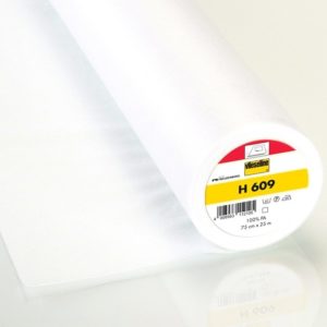 Entoilage vlieseline tricoté H 609 blanc