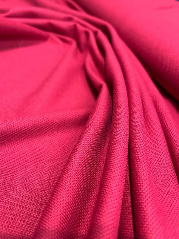 Maille piquée polo coton Bio