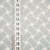 Jersey jacquard Bio gris - crème