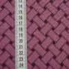Jersey jacquard Bio mauve violet