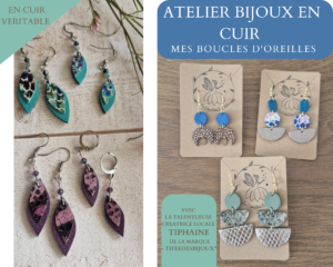 Lire la suite à propos de l’article Atelier initiation Bijoux en cuir