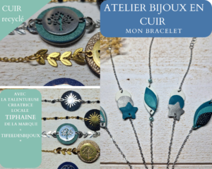 Lire la suite à propos de l’article Atelier Bijoux en cuir : je créé mon bracelet unique