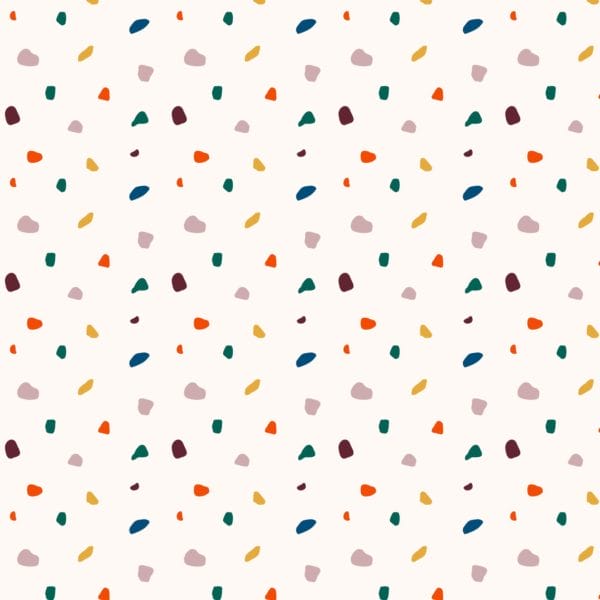 French Terry bio motifs Happy-Konfetti Lillestoff