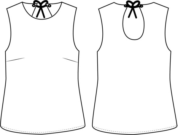 patron Top Summer La jolie Girafe