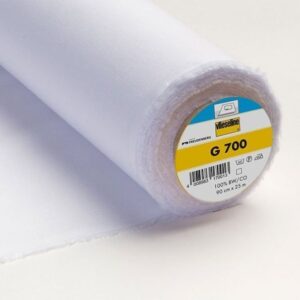 Entoilage vlieseline tissé G700 blanc