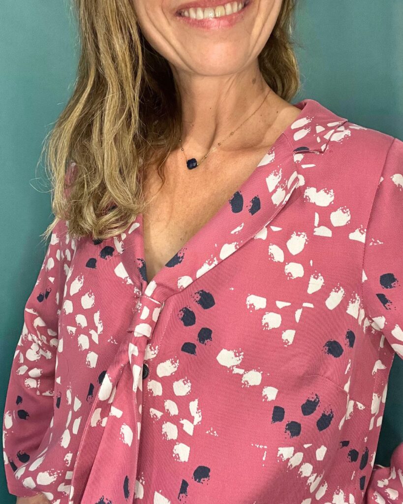 Patron blouse Lauren La Jolie Girafe