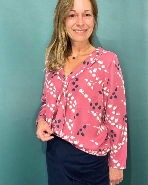 Patron blouse Lauren La Jolie Girafe