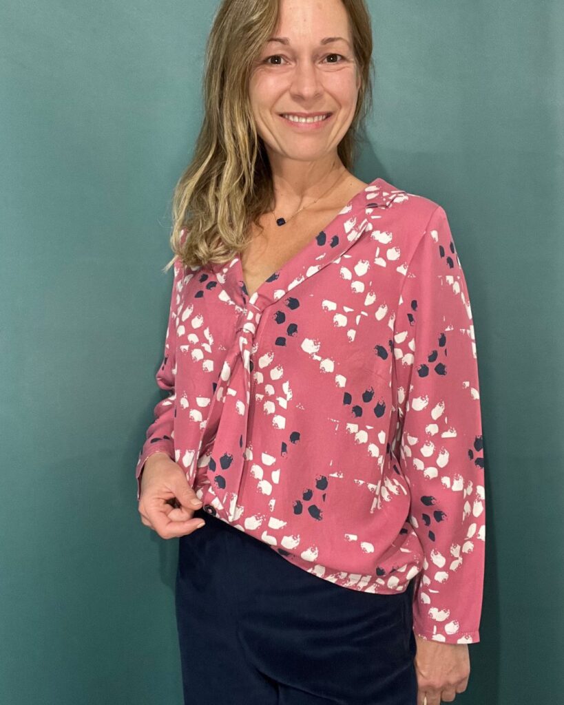 Patron blouse Lauren La Jolie Girafe