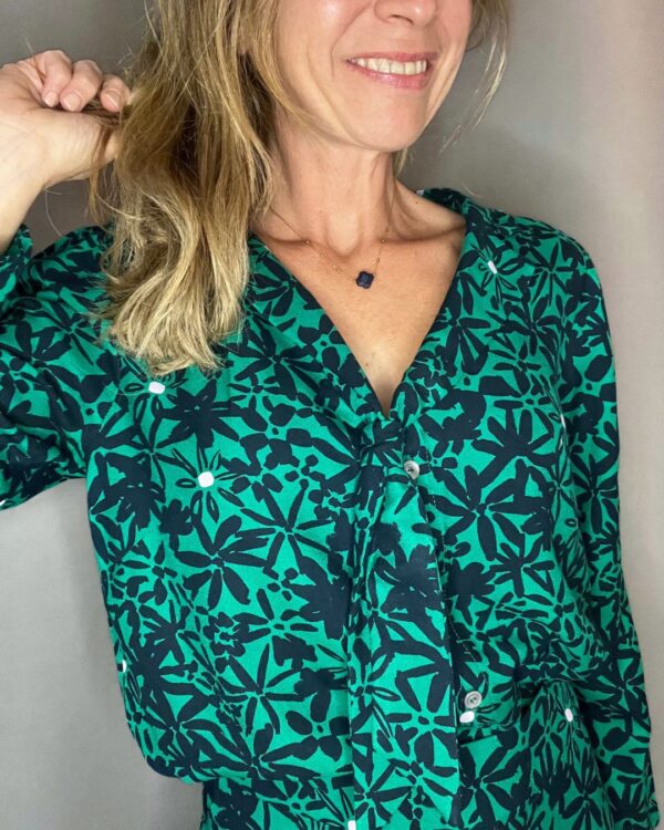 Patron blouse Lauren La Jolie Girafe