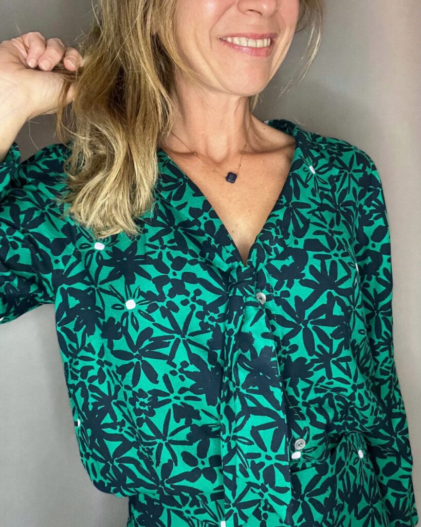 Patron blouse Lauren La Jolie Girafe